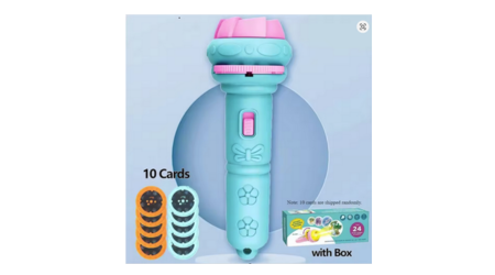 Thumbnail image of blue and pink toy microphone
