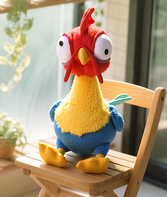 Product safety Chicken Soft Toy on the TEMU platform