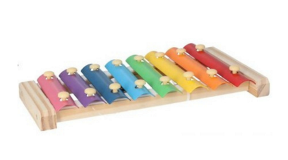 Tiger rainbow wooden Xylophone banner image Tiger rainbow wooden Xylophone