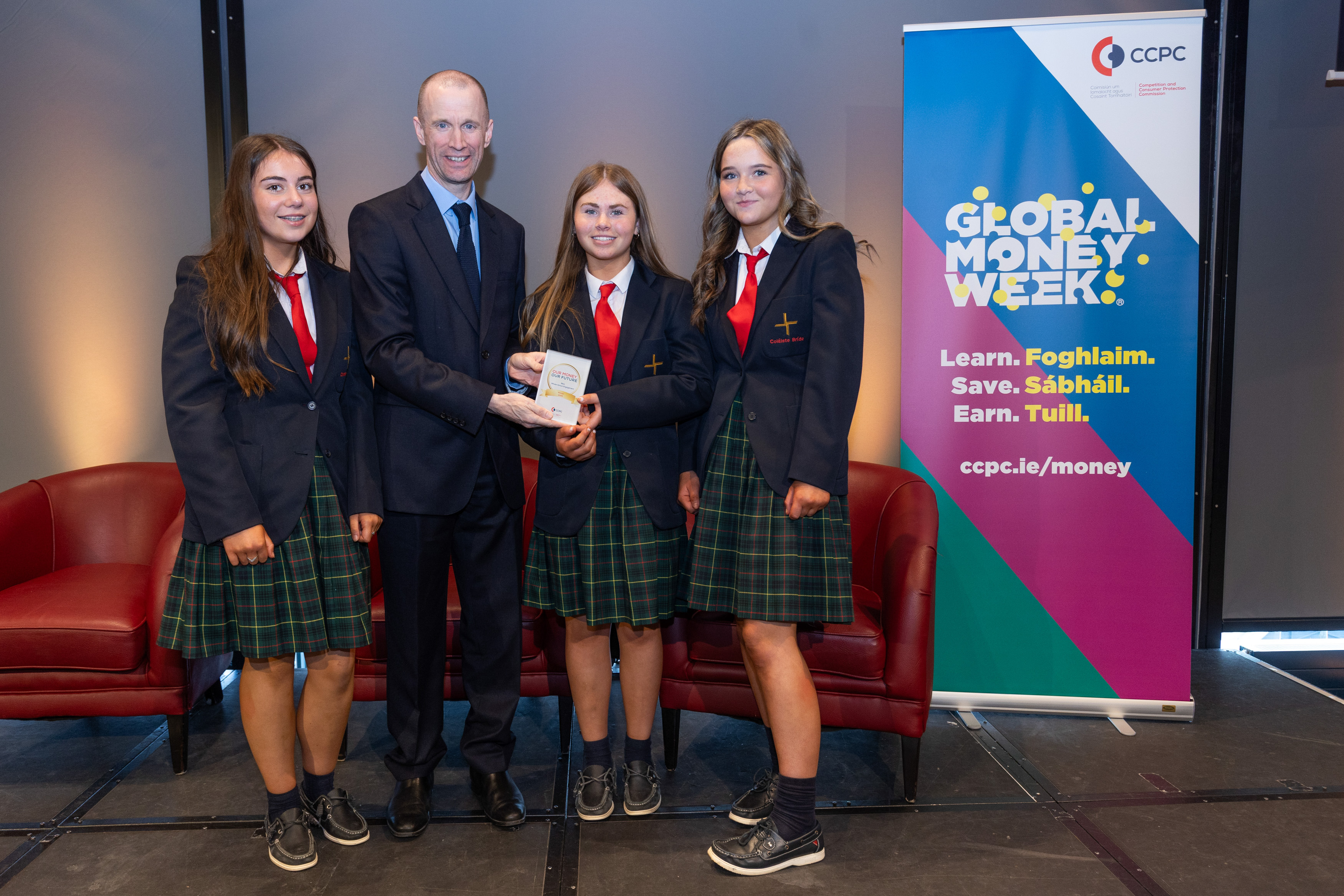 Global Money Week launch - Winners Coláiste Bríde