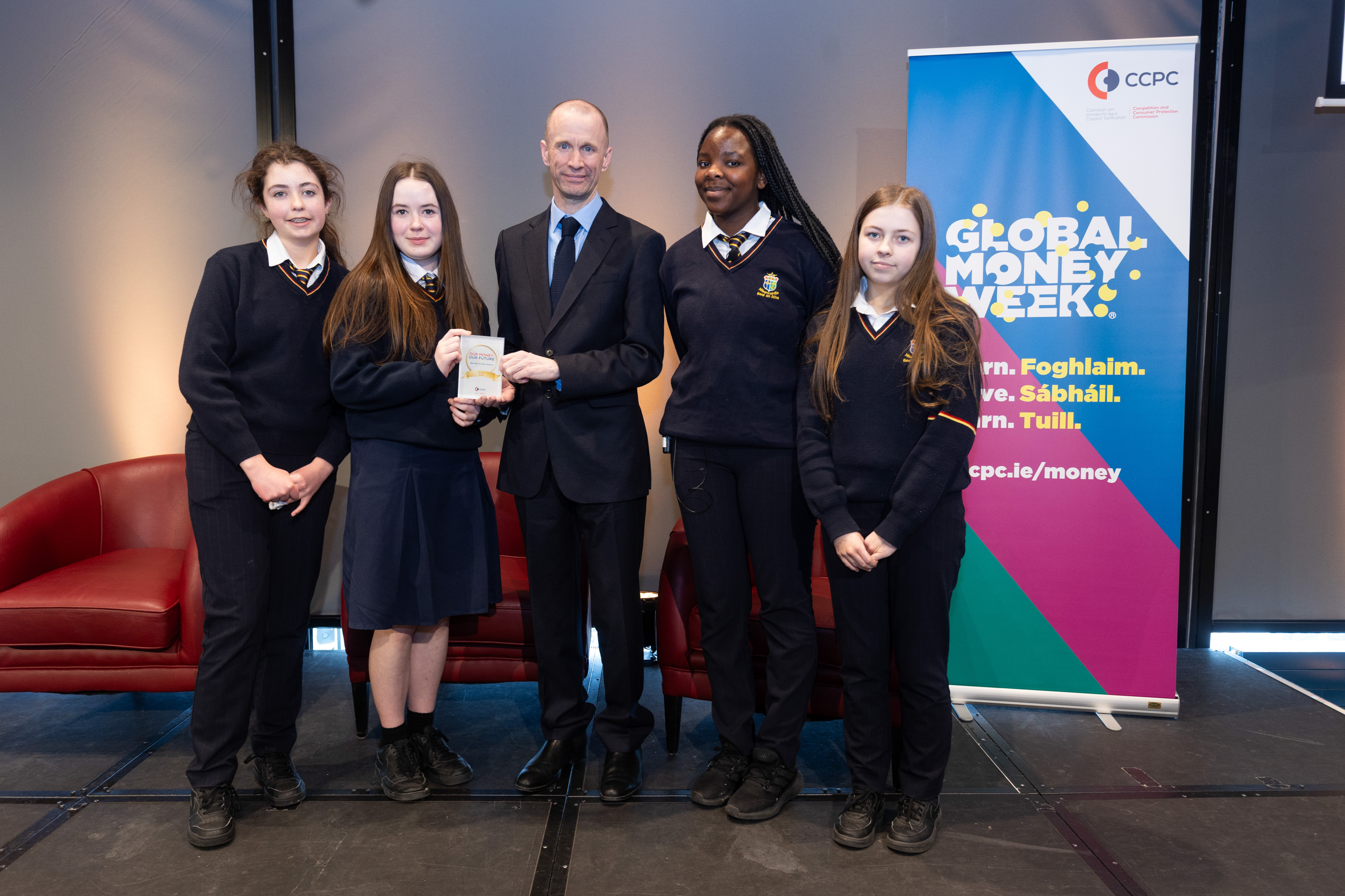 Global Money Week launch - Winners St Mary’s Secondary School Ballina