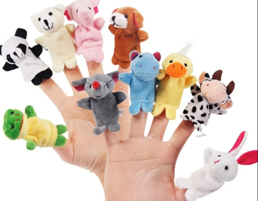 10 Mini Plush Finger Dolls for Kids 10 Mini Plush Finger Dolls for Kids