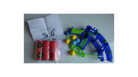 Image of a 12pcs Interactive Archery Game Set sold on TEMU banner