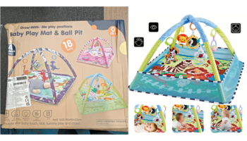 Temu recalls Baby Play Mat & Ball Pit sold on the Temu platform
