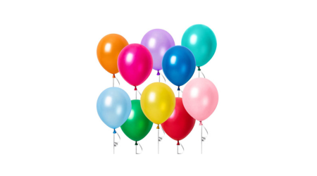 Colourful balloons