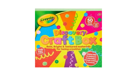 Crayola-Branded Discovery Craft Box