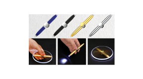 Fidget Spinner Ballpoint Pen with LED Light Fidget Spinner Ballpoint Pen with LED Light