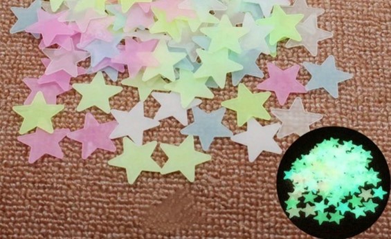 Glow in the dark star stickers Glow in the dark star stickers