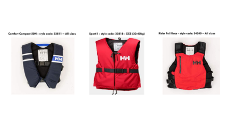 Helly Hansen Buoyance aids