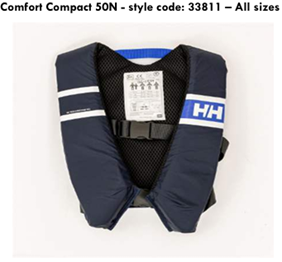 Navy Helly Hansen buoyancy aid Navy Helly Hansen buoyancy aid