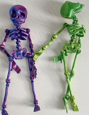 Plastic Skull Manikin Statue Plastic Skull Manikin Statue