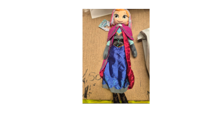 Plush Doll Anna Frozen thumbnail