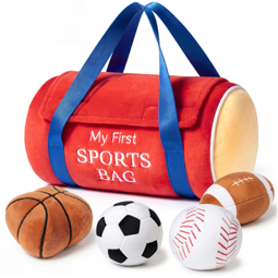 Product Safety Information Notice Image of My First Sports Bag plush toy sold on Amazon Product Safety Information Notice Image of My First Sports Bag plush toy sold on Amazon