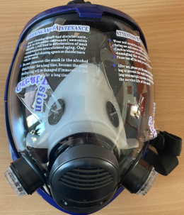 Product Safety Information Notice on a Respirator Mask sold on Amazon