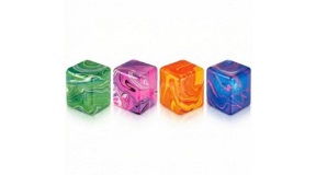 Squishy set of four marbled cubes Squishy set of four marbled cubes