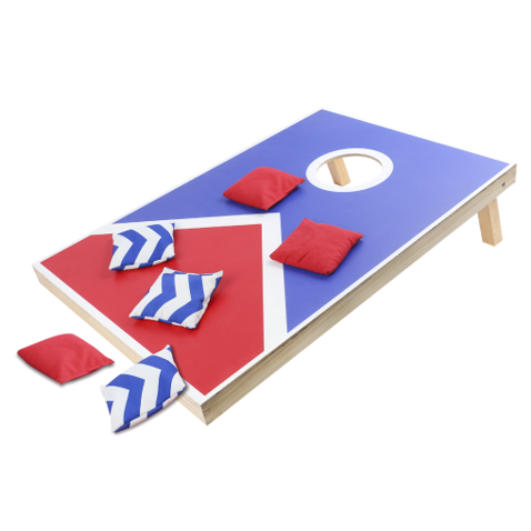 Wooden Cornhole Board with Bean Bags Set Wooden Cornhole Board with Bean Bags Set