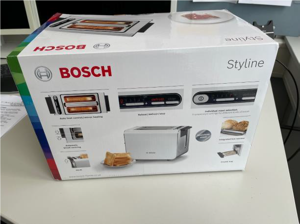BSH Home Appliances Limited recalls Bosch StyleLine Electric Toaster