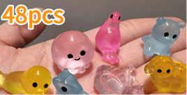 cute mini animals-1 Mini animal toys in multiple colours