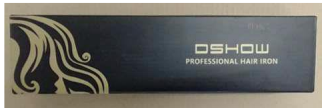 Product Safety Information Notice on DSHOW Hair Crimper Hair Waver Hair Straightener Curling Iron sold on Amazon