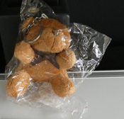Product Safety Information Notice on Mini teddy bear key rings sold on the Joom platform