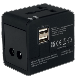 TJX Ireland Unlimited Company t/a TK Maxx and Homesense recalls Core World Travel Adaptor