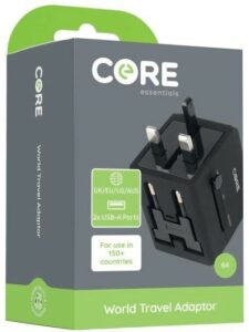 TJX Ireland Unlimited Company t/a TK Maxx and Homesense recalls Core World Travel Adaptor