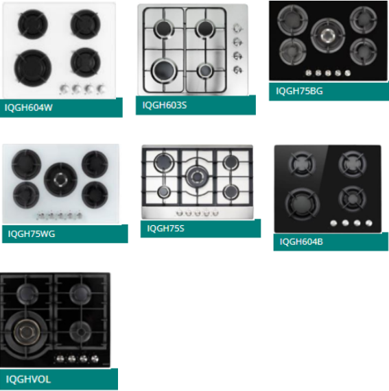 Product Safety Information Notice on Electriq Gas Hobs, Gas Supply Elbow Joint