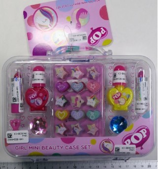 Product Safety Information Notice on Markwins POP GIRL BEAUTY CASES AND SETS