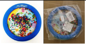 Product Safety Information Notice on Acehome Ocean Wave Bead Drum sold on the Amazon platform