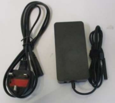Product Safety Information Notice on a DHM1800 Laptop Replacement Charger sold on the Wish platform