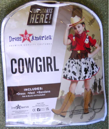 Product Safety Information Notice on certain Dress Up America Children’s Costumes sold on the Amazon Platform (2/2)