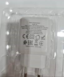 Product Safety Information Notice on a Hoco N5 USB Charger sold on the eBay platform