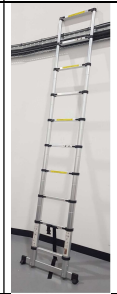 Product Safety Information Notice on Homidec Telescopic Ladder sold on the Amazon Platform