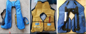 Product Safety Information Notice on a certain Life Jacket sold on Amazon