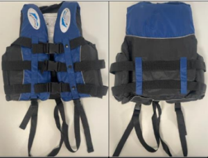 Product Safety Information Notice on Dolphin Life Jacket sold on the eBay platform