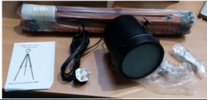 Product Safety Information Notice on Retro Floor Lamp sold on the Amazon platform