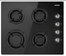 Product Safety Information Notice on a Comfee gas hob sold on Amazon