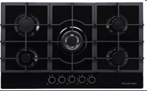 Product Safety Information Notice Image of a Russell Hobbs gas hobs sold on Amazon RH86GH702DS