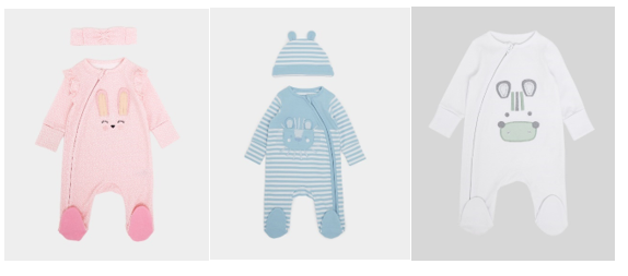 Dunnes Stores Unlimited Company recalls Bunny Zip, Lion Zip and Animal Zip Sleepsuits