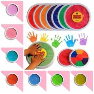 Product Safety Information Notice on a Graffiti Finger Paint Inkpad sold on the Joom platform