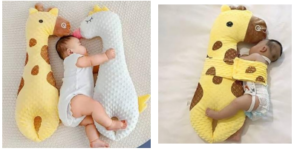 Product Safety Information Notice on Jintn Giraffe and Swan Baby Hugging Sleeping Pillow sold on Amazon