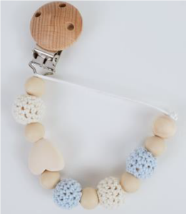 My Little Galway Store Recalls Love Baby Blue Soother Clip