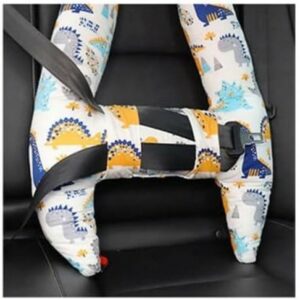 Qchomee Kids Car Travel Pillow Car Seat Belt Cushion sold on Amazon