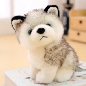 Product Safety Information Notice on Realistic Husky Dog Stuffed Toy sold on the TEMU platform