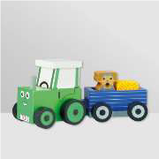 Tractor Ted Recalls Tractor Ted and Trailer Wooden Toy