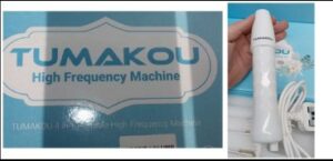 Product Safety Information Notice on TUMAKOU High Frequency Beauty Machine sold on Amazon