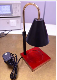 Product Safety Information Notice on Yudotech Candle Warmer Lamp sold on Amazon