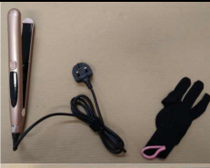 Product Safety Information Notice on Professional Straightening with LCD Digital Display sold on Amazon