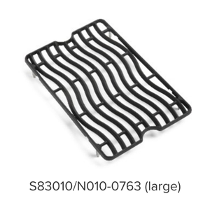 A black cast iron grid with model number S83010/N010-0763 (large)
