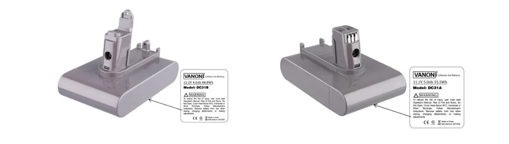 Eplusbatteries recalls certain Vanon Lithium-ion Batteries